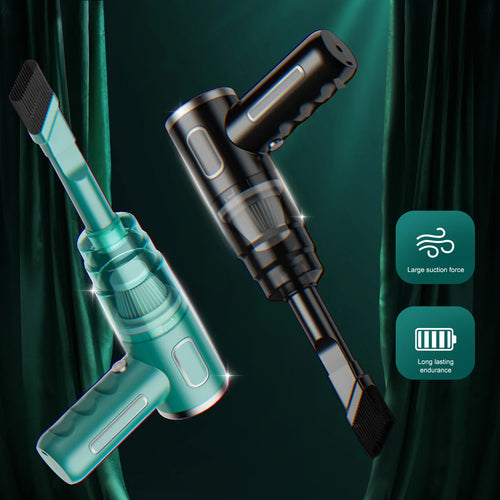 ABS Portable Wireless Car Vacuum Cleaner — Powerful Mini Cleaning Machine for Home, Carpet & Car