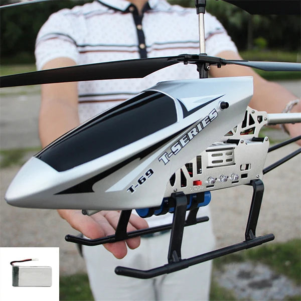 80cm Large 3.5CH RC Helicopter – Extra Durable Remote Control Aircraft for Kids & Outdoor Use