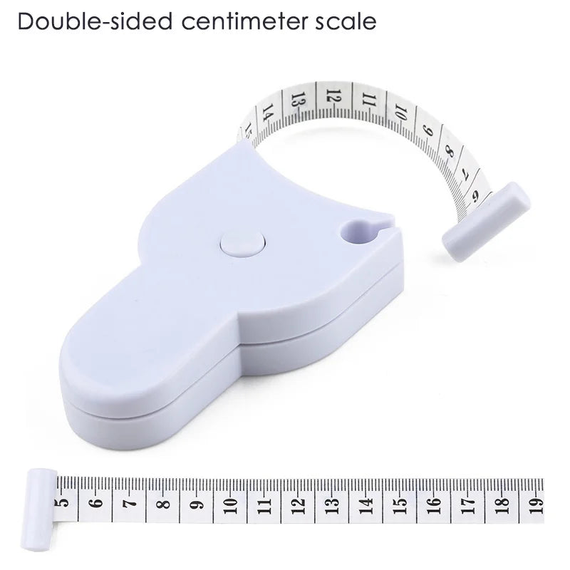 Self-Tightening Body Measuring Tape — 150cm Retractable Tailor Ruler