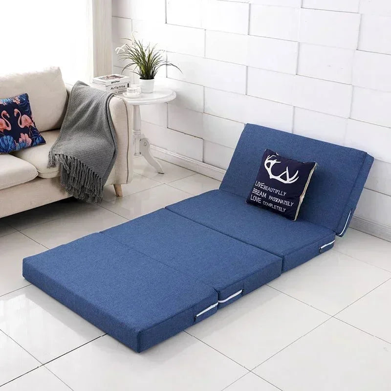 Foldable Tatami Floor Mattress – Thick Foam Folding Sleeping Mat, Multiple Sizes & Colors