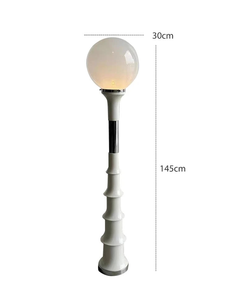 Colorful Floor Lamp – Memphis-Inspired Globe Design