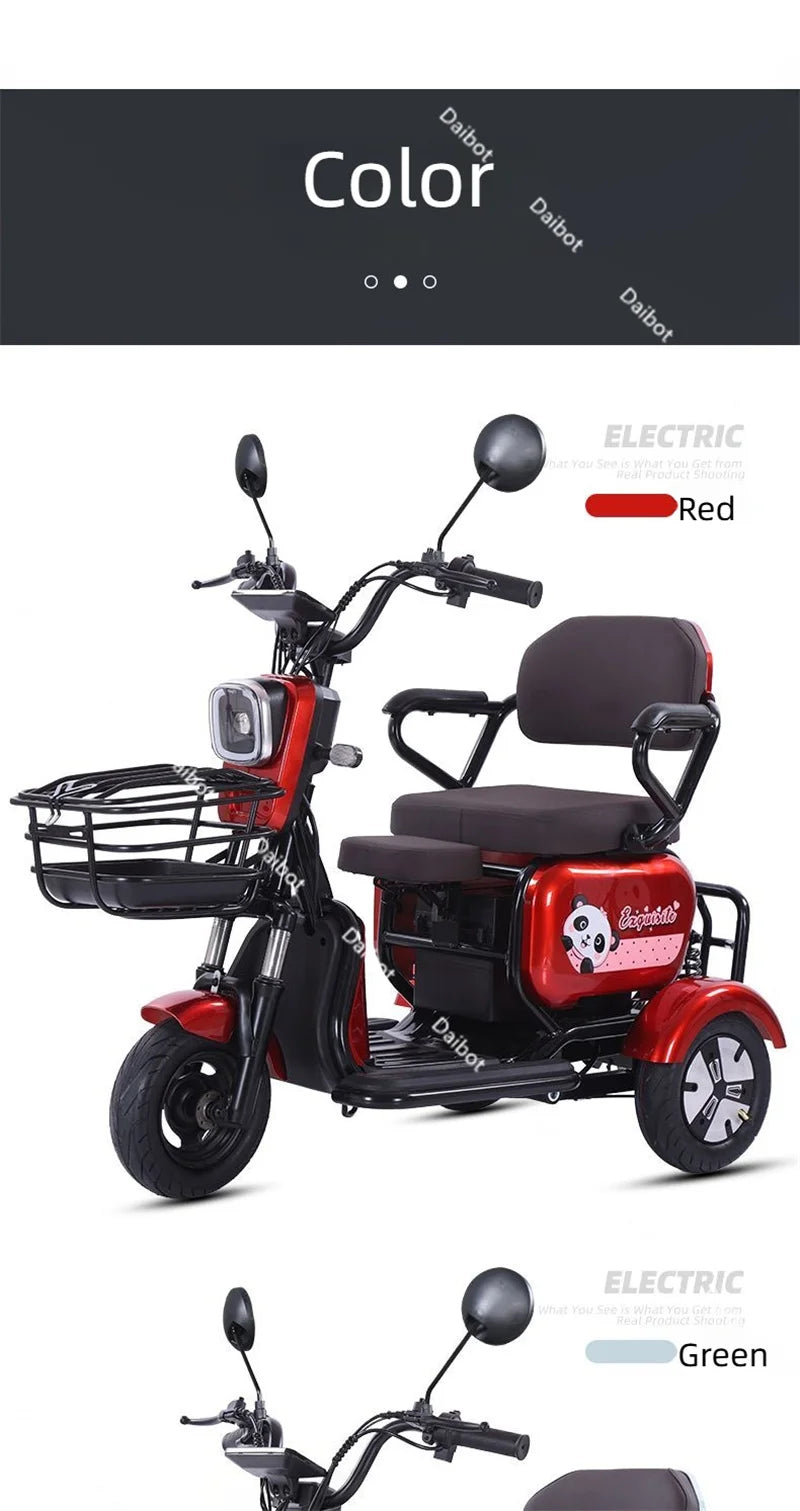 3-Wheel Mini Mobility Scooter – 48V 700W, 35 km Range