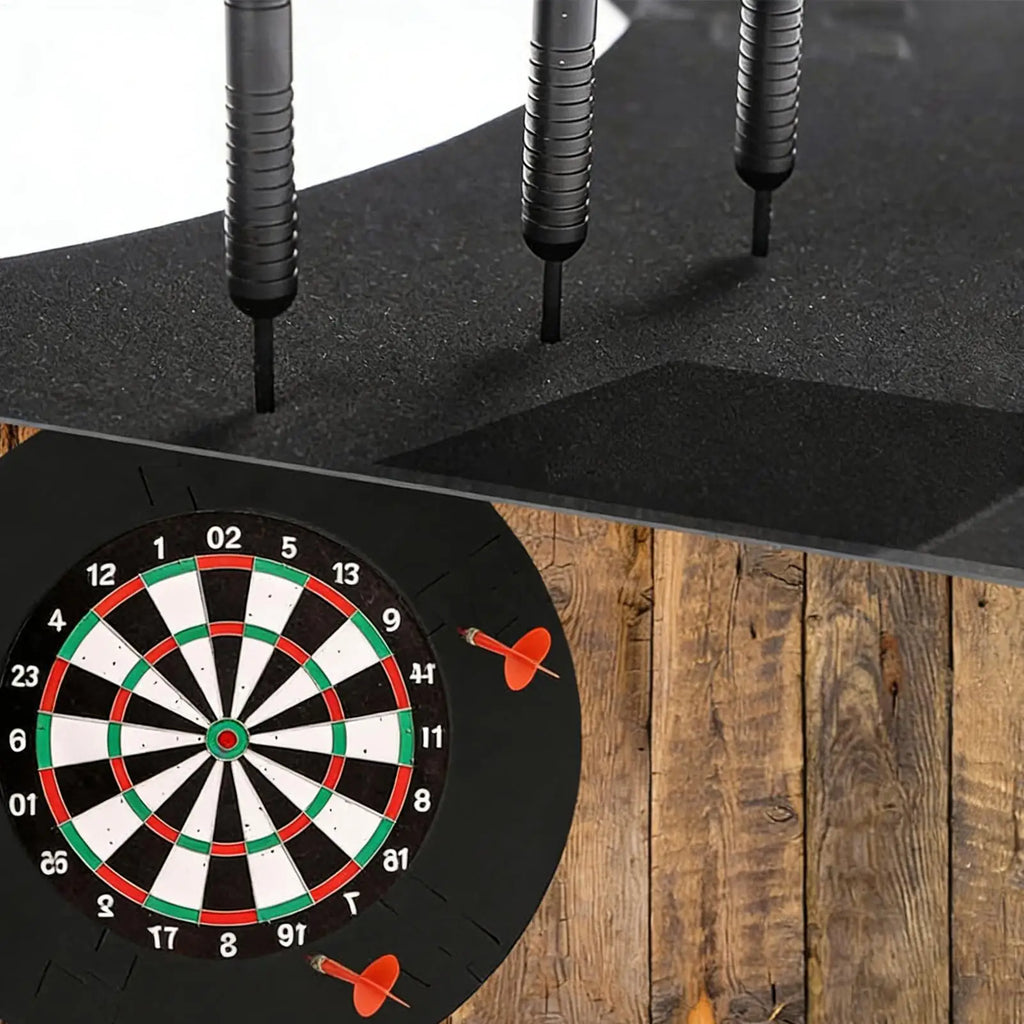 Dartboard Surround – 18-Inch Wall Protector, Noise Reduction Foam Ring for Steel Tip Darts, Game Room & Bar