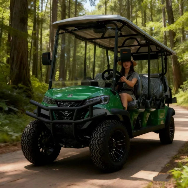 Professional High-Speed Electric Golf Cart — 2/4/6/8 Seat, 60V, 5000W