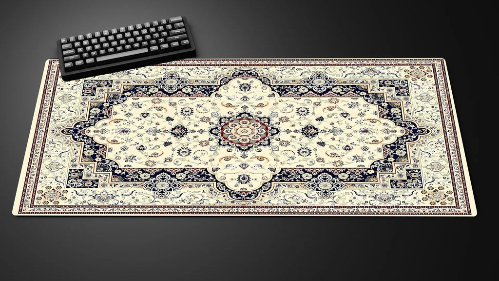 Persian Rug XXL Gaming Mouse Pad — Large Vintage-Style Desk Mat
