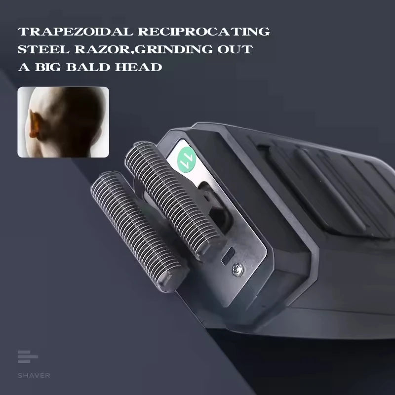 Kemei KM-2299 & KM-1102 USB Rechargeable Hair Clipper Kit – Rotary Motor, 180-Min Runtime