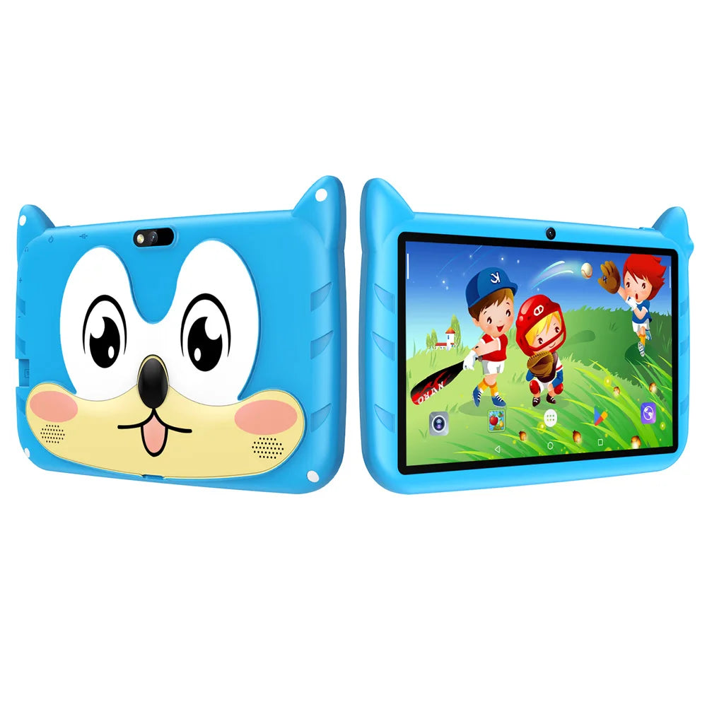 BDF 7" Kids Tablet – 4GB RAM, 64GB, Android 13, 5G Wi-Fi, Dual Camera