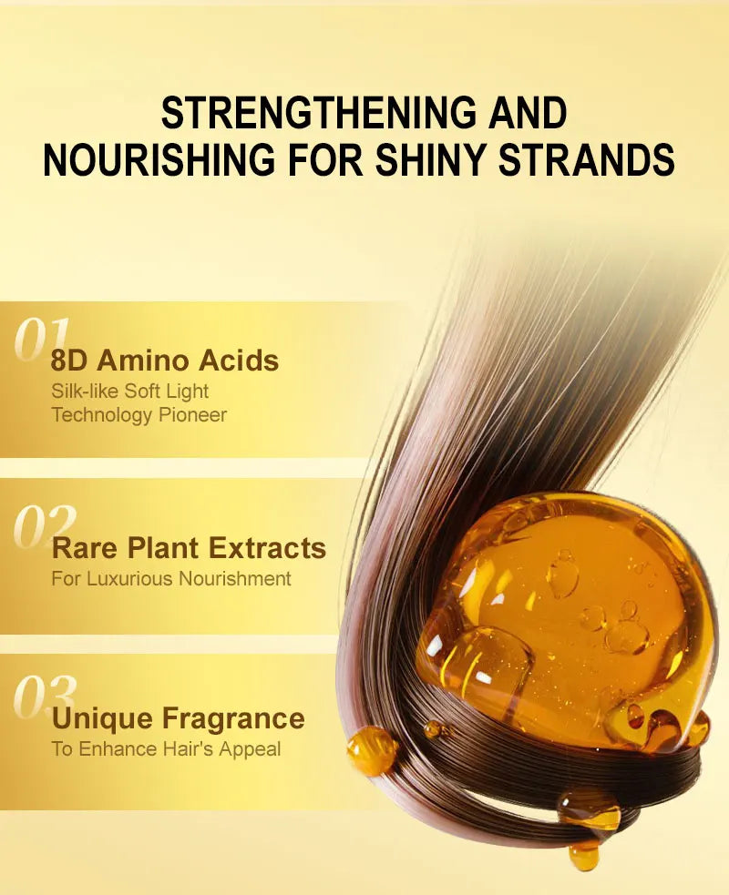 PURC Smoothing Hair Oil Shining Argan Oil Nourishing Soft Repair Damaged Frizz Hair Serum Scalp Treatment Hair Care Products