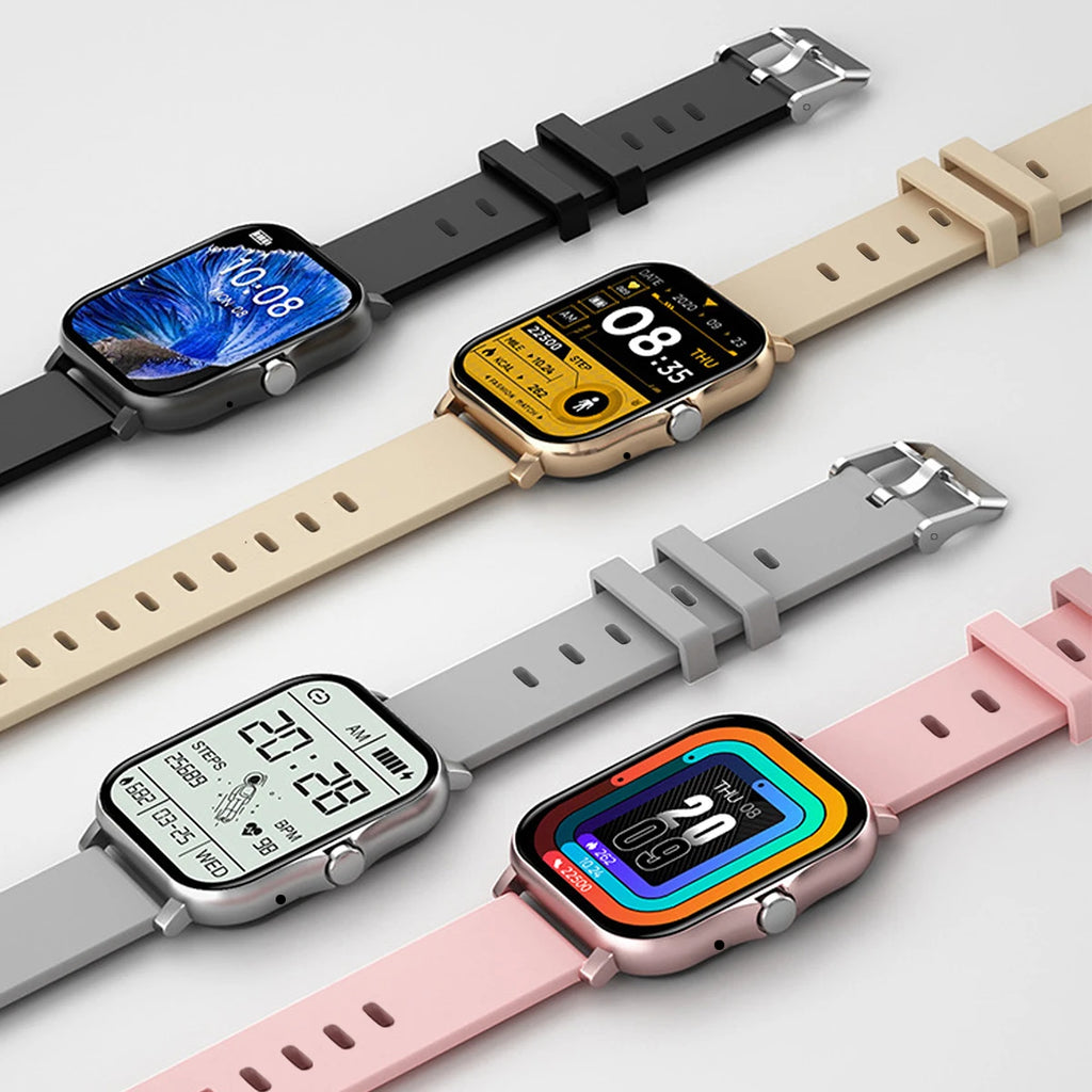 1.83" Waterproof Smart Watch – Answer Calls Sleep Monitoring Sports Pedometer for iPhone & Android