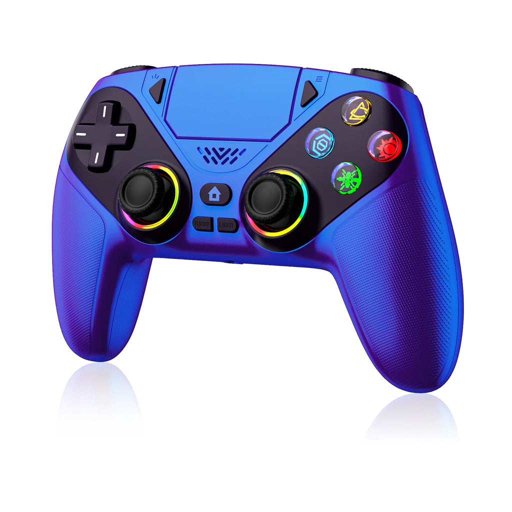 Wireless PS5 Controller – Turbo, Hall Trigger, Touchpad, Vibration & Bluetooth Gamepad