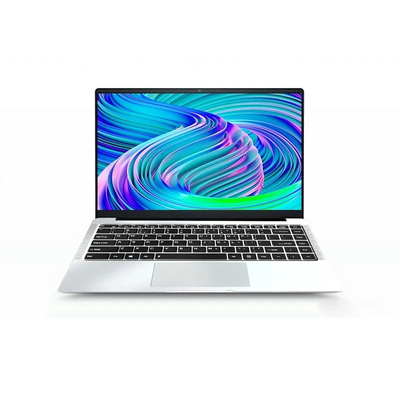 14.1" Intel i7 & Atom Dual-Processor Laptop – 12GB RAM, Up to 2TB SSD, Windows 11 Pro