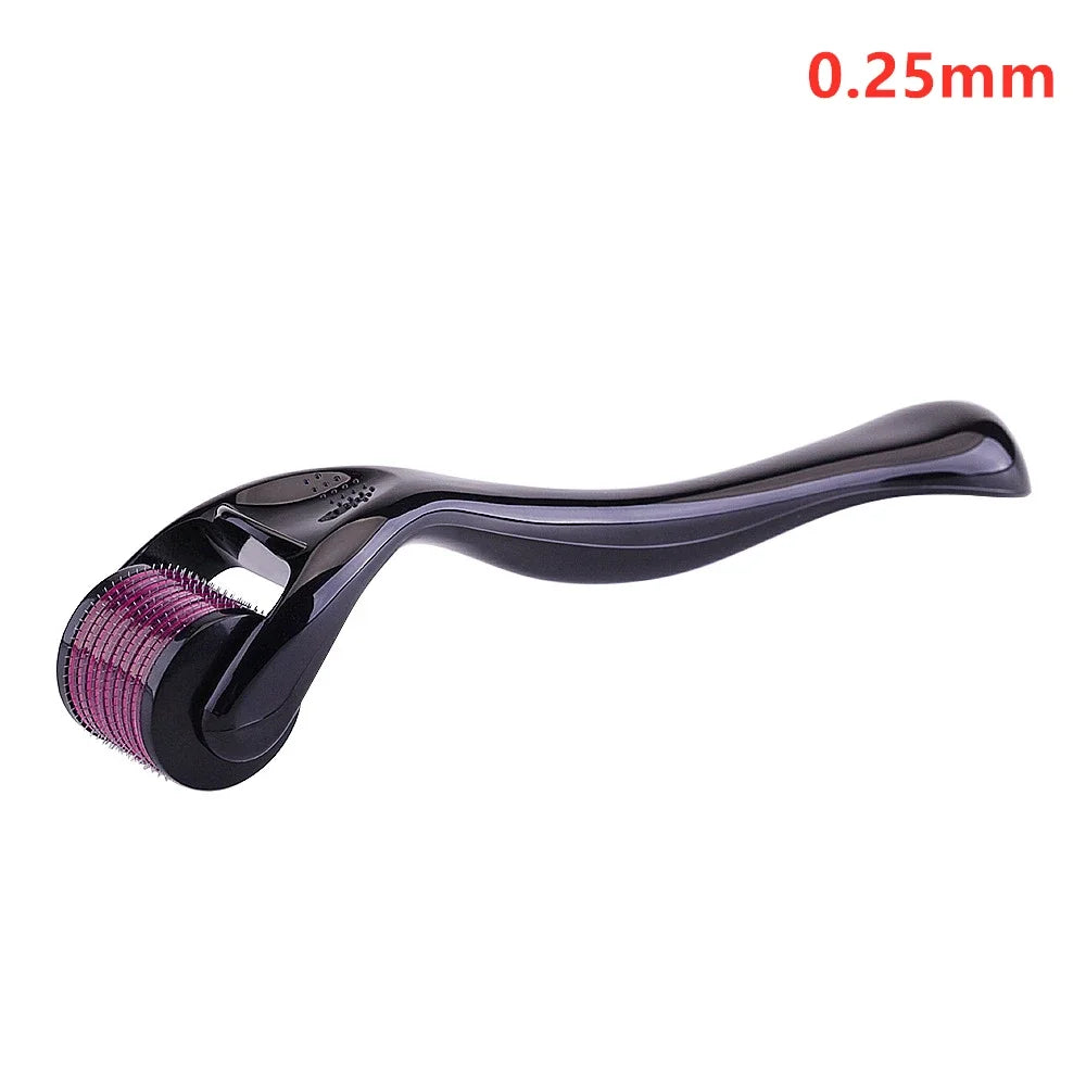 540-Needle Derma Roller — Microneedling for Face & Hair