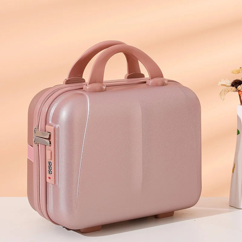 Portable Makeup & Cosmetic Travel Case with Password Lock — Organized Beauty Organizer for Travel