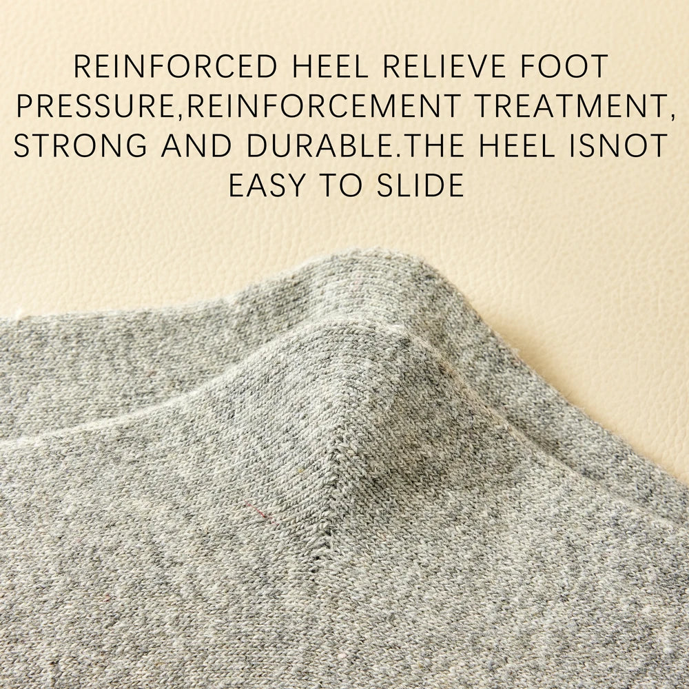 Men's Thick Wool-Blend Crew Socks