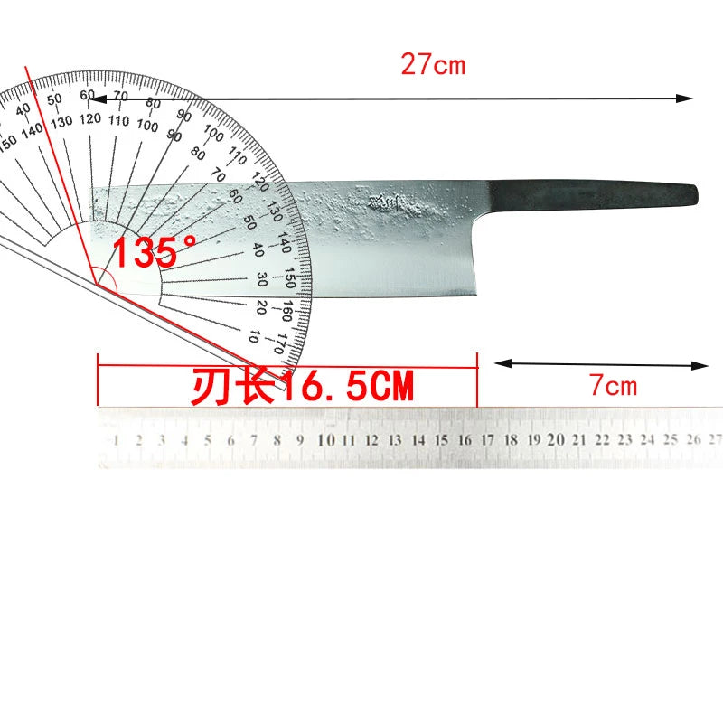 Kitchen Knife Blade – Handle-Free Chef & Nakiri Options
