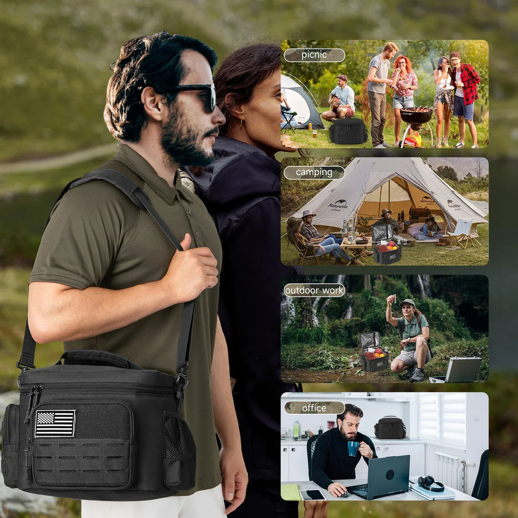 Tactical Thermal Cooler Bag – Heavy-Duty Lunch Carrier