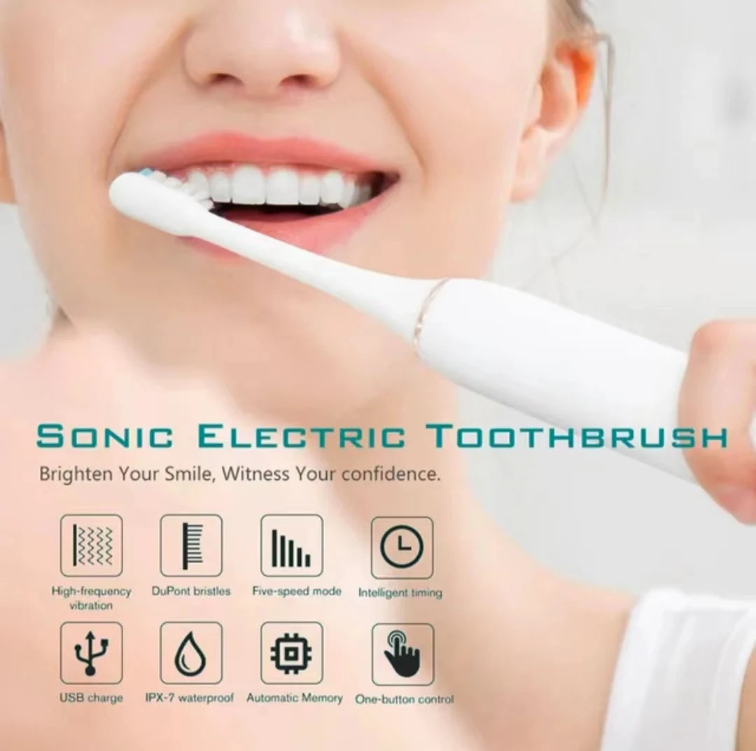 DR.GOOD X3 Sonic Electric Toothbrush – IPX7 Waterproof, 6 Modes, 30K–50K Strokes/Min