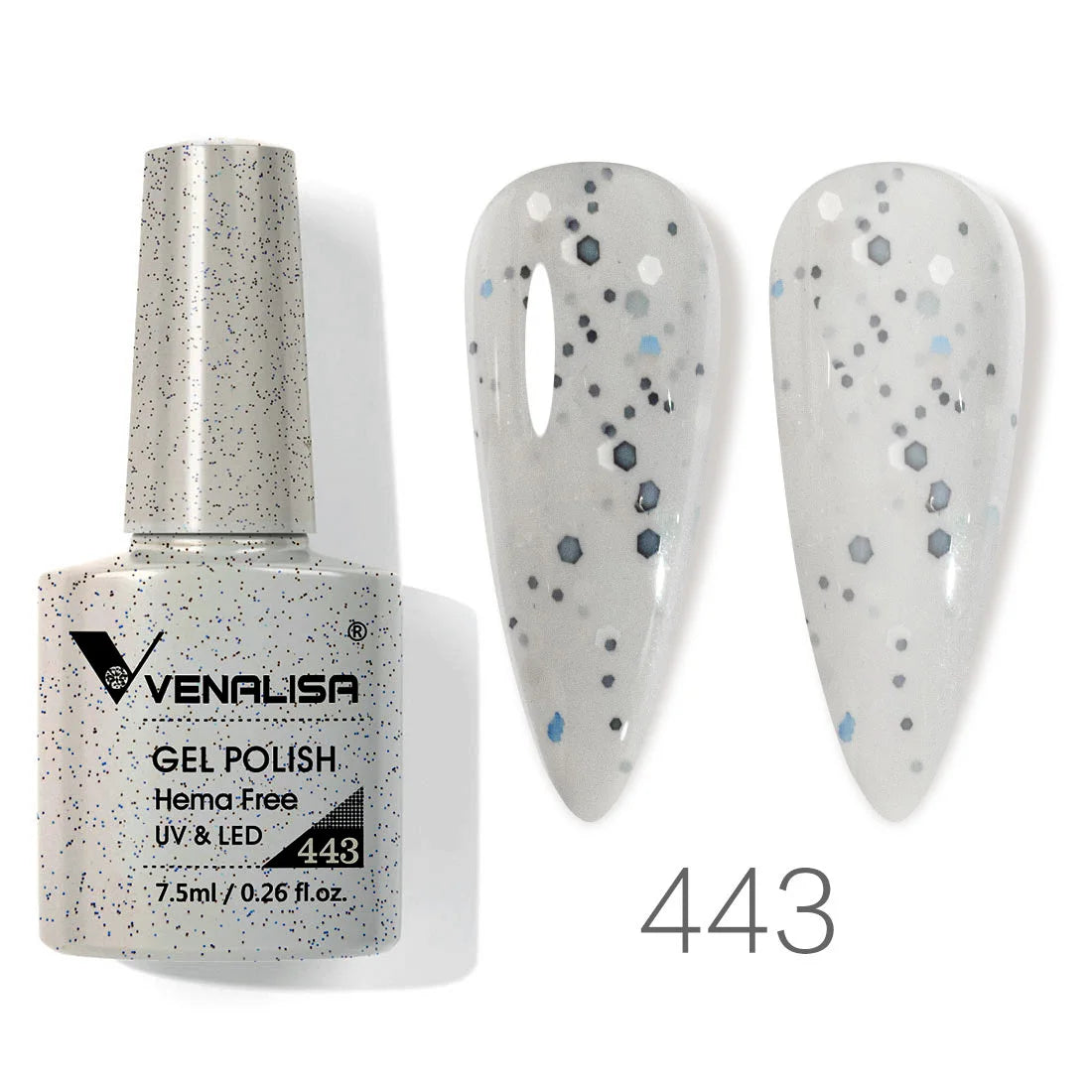 Venalisa VIP4 Gel Nail Polish 7.5ml — Soak Off UV/LED Long-Lasting Color