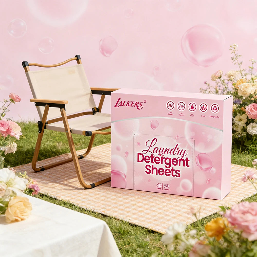 Plant-Based Laundry Tablets — Concentrated Washing Powder Detergent | Mild, Safe, Anti-Bacterial, 5X Concentration