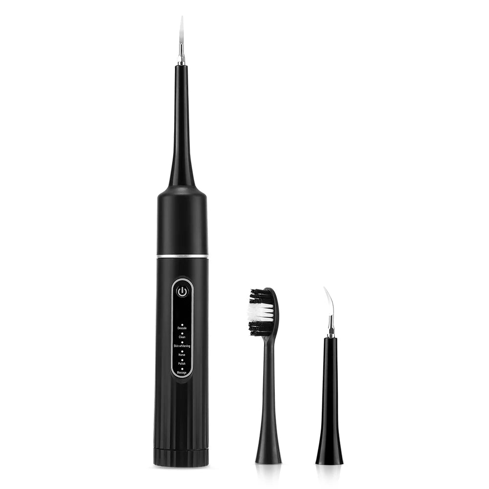 Dentist-Level Clean at Home — Electric Teeth Cleaner & Tartar Remover | 6-Gear Modes, 31,000 Vibrations/Min, IPX6 Waterproof, Type-C Charging