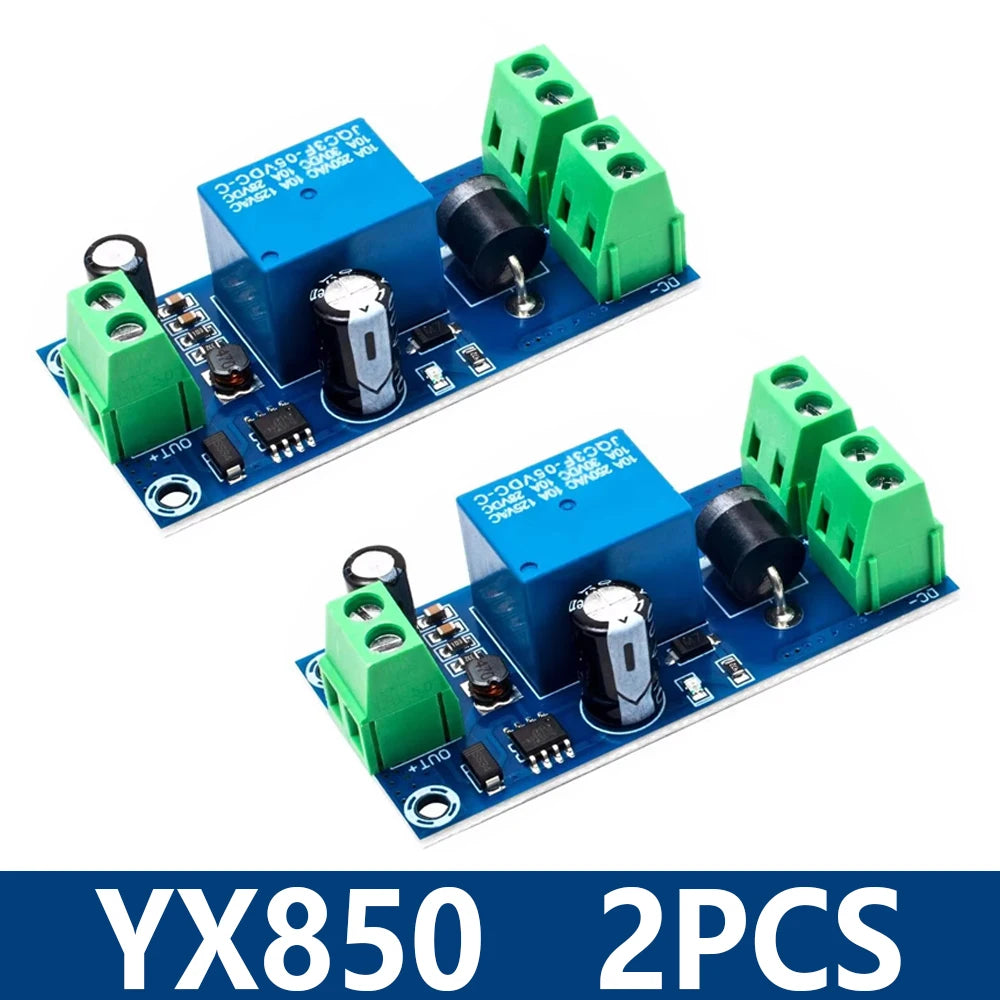 YX850 Power Failure Auto-Switching Standby Battery Module – DC 5V–48V Universal Emergency Converter