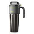 304 SS Insulated Car Tumbler with One-Click Lid & Built-In Straw – Food Safe, 27cm, Gray/Orange/White/Black