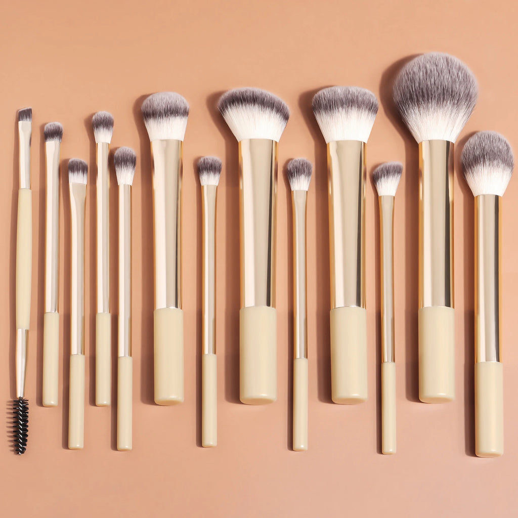 13-Piece Makeup Brush Set — Foundation, Concealer & Eyeshadow