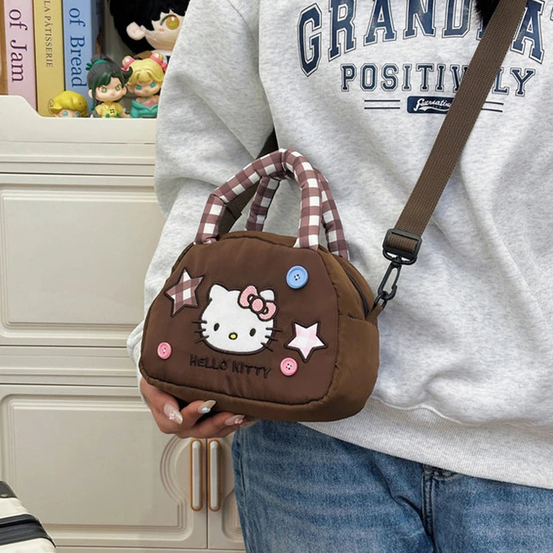 Hello Kitty Sanrio Shoulder Bag – Large Capacity Cute Anime Bag for Women