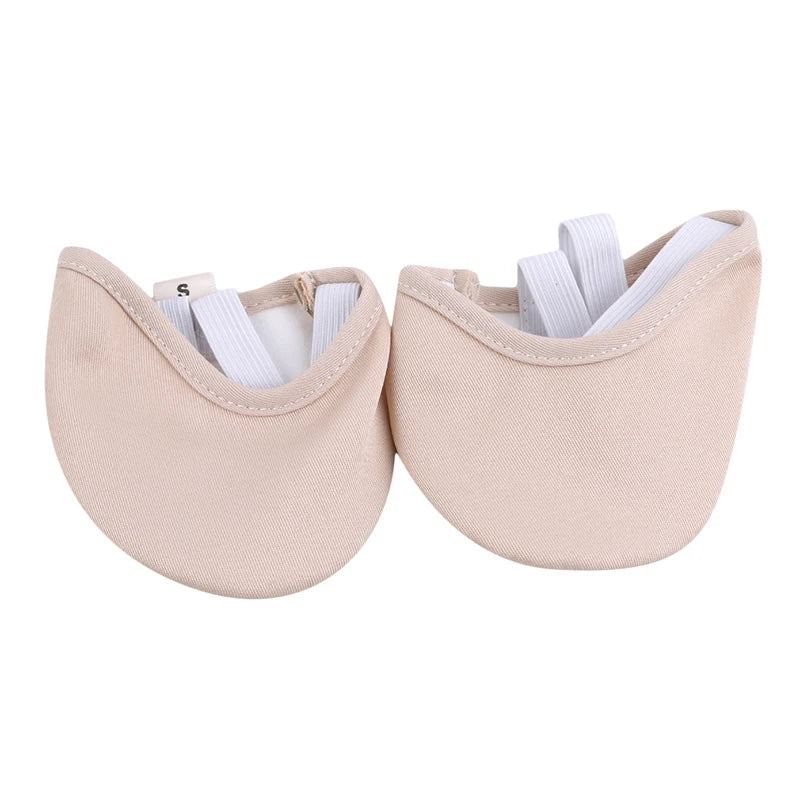 Rhythmic Gymnastics Half-Sole Toe Shoes — Elastic Knit