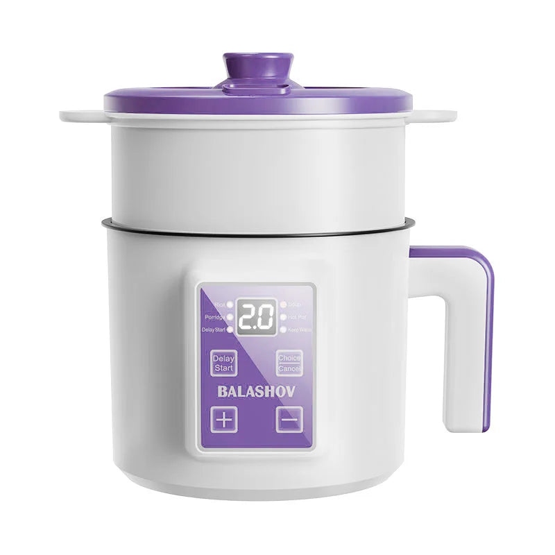 1.7L Electric Rice Cooker – Non-Stick, Single/Double Layer, 220V Smart Mechanical MultiCooker for Home