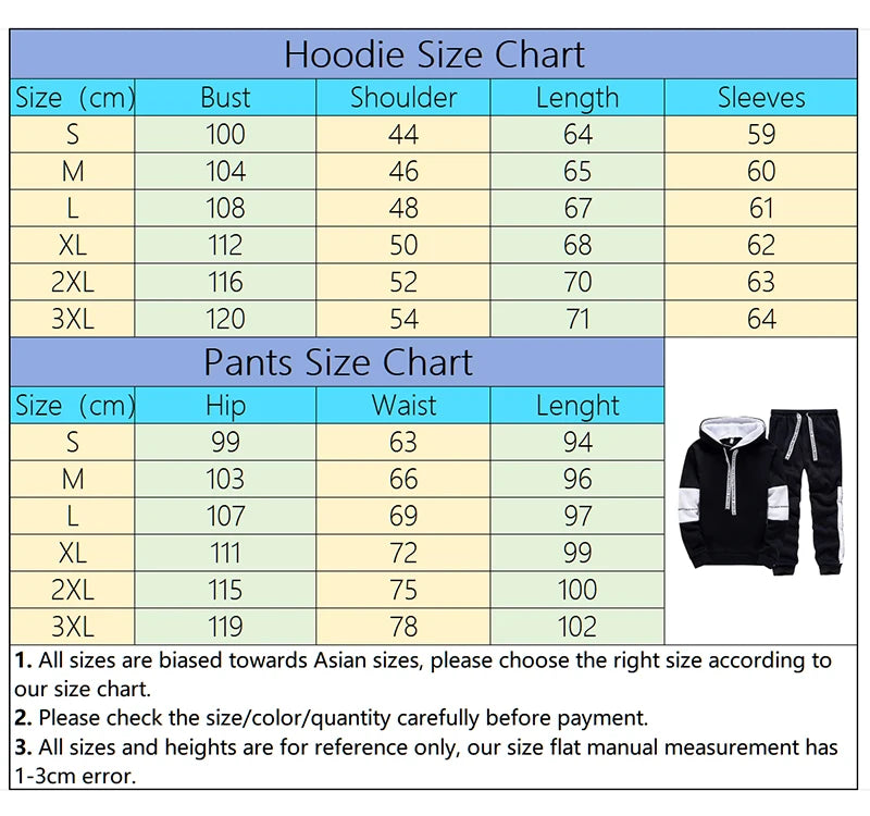 Men's King Print Hoodie & Sweatpants Streetwear Tracksuit – Casual Outdoor Sport Set
