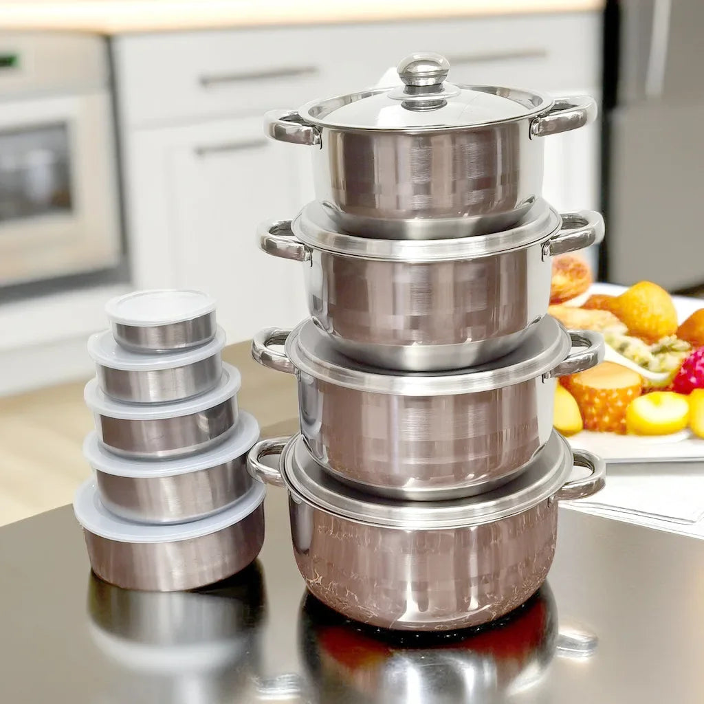 Cookware Sets – Aluminum, Stainless Steel & Nonstick Options