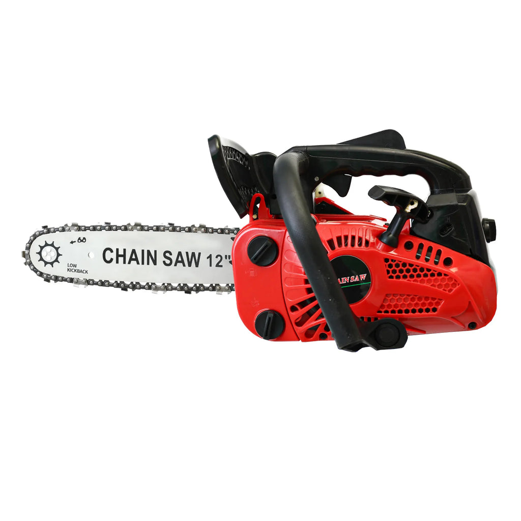 12-Inch Portable Gas Chainsaw — 1KW, 25.4CC, Lightweight for Tree & Branch Cutting