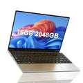 14.1" Intel N3700 Ultra Slim Notebook – 16GB RAM, Up to 2TB SSD, 1080P Display, Windows 11