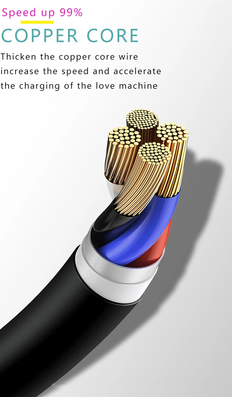 Retractable Fast Charging Spring Cable — USB-C & Lightning