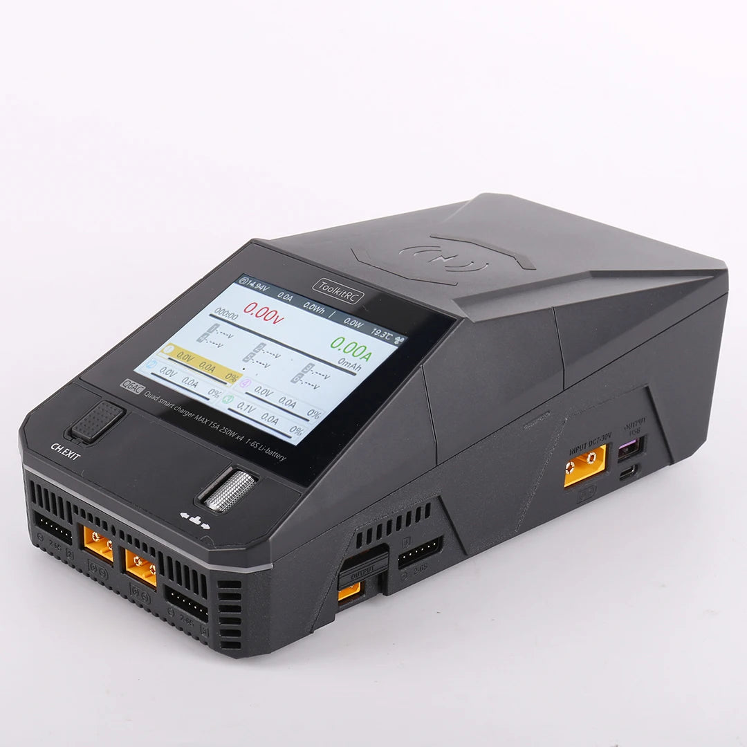 ToolkitRC Q6AC Multi-Chemistry Battery Charger — LiPo, LiFePO4, NiMH & Lead-Acid