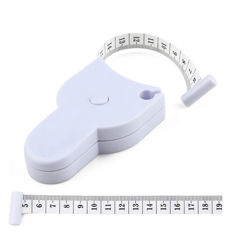Self-Tightening Body Measuring Tape — 150cm Retractable Tailor Ruler