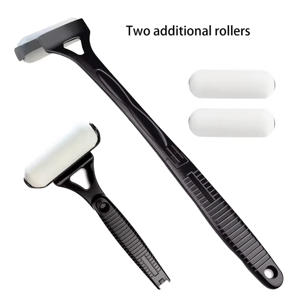 Long Handle Lotion Applicator Stick – Foldable Self-Sunscreen & Tanning Back Applicator with 2 Heads