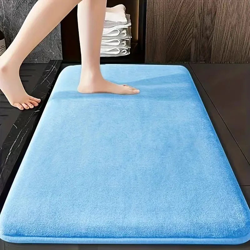 Soft. Absorbent. Non-Slip. — Coral Velvet Bathroom Mat & Door Mat | Non-Slip, Quick Dry, 10 Colors, 3 Sizes (40x60 to 60x90cm)