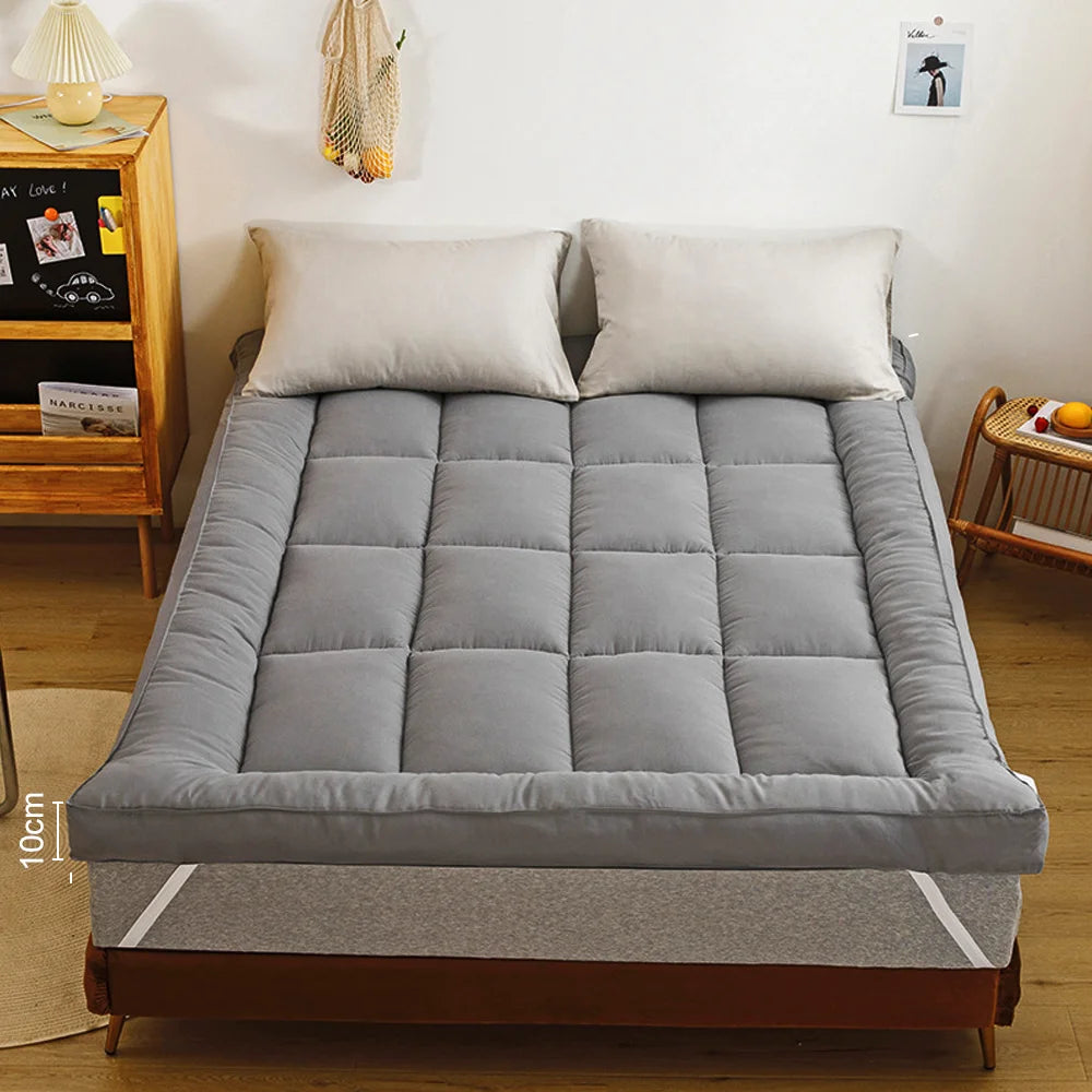 Super-Soft 10cm Hotel-Quality Mattress Topper – UK Made, Single, Double & King, Deep Fill