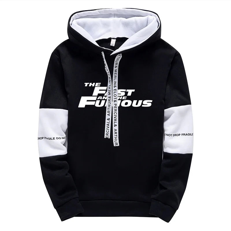Men's Hooded Long Sleeve Sweatshirt & Sweatpants Set – Autumn Winter Casual Sport Comfortable Suit