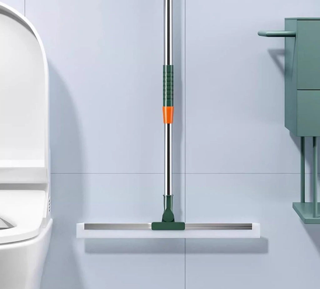 Silicone Broom Wiper Squeegee – Multifunctional Floor, Glass & Mirror Cleaning Scraper