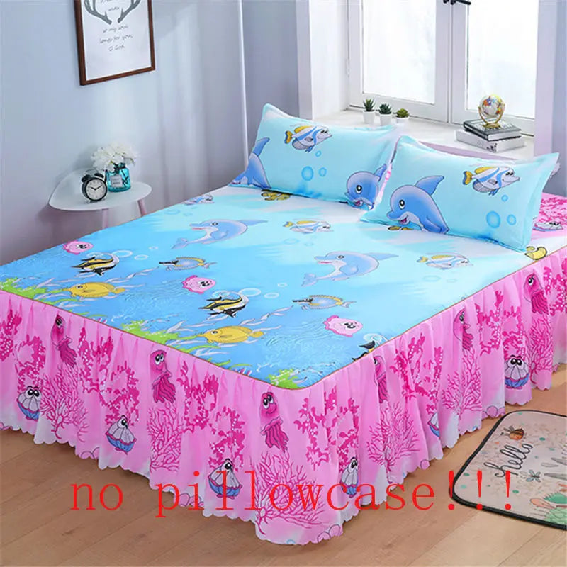 Sheets Fashion Modern Bedspread Comfortable Skin-friendly Simple Students Mattress Household Queen King Size Bed Cover Dustproof