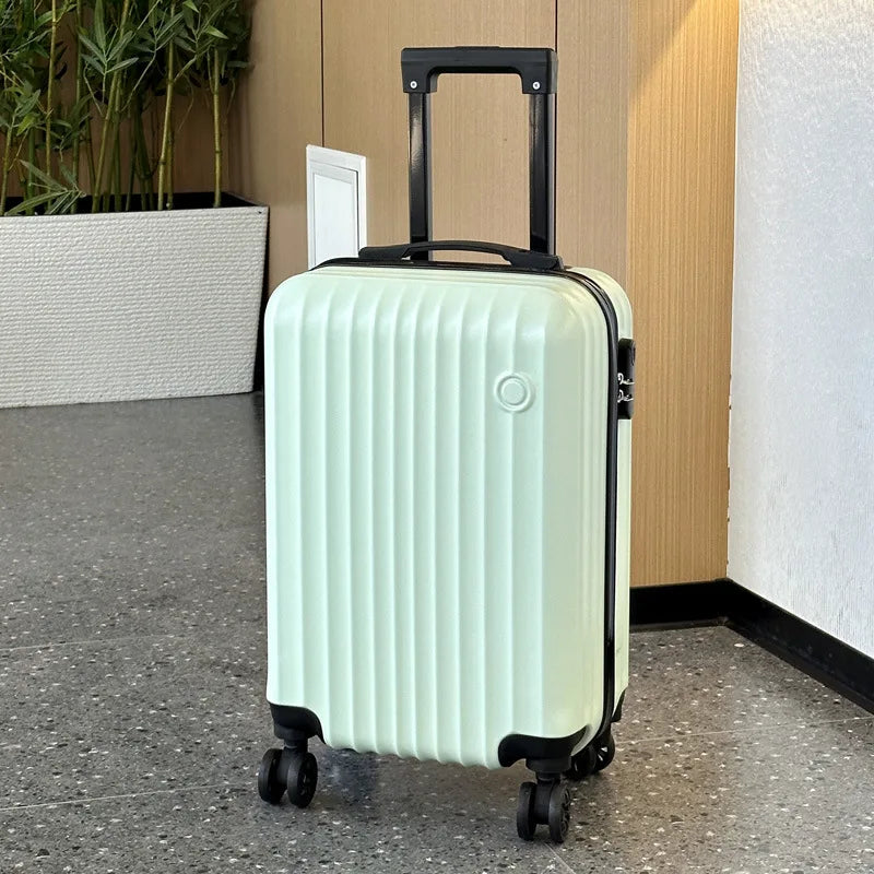 20" PC Hard Shell Carry-On Trolley Case — Compression Resistant