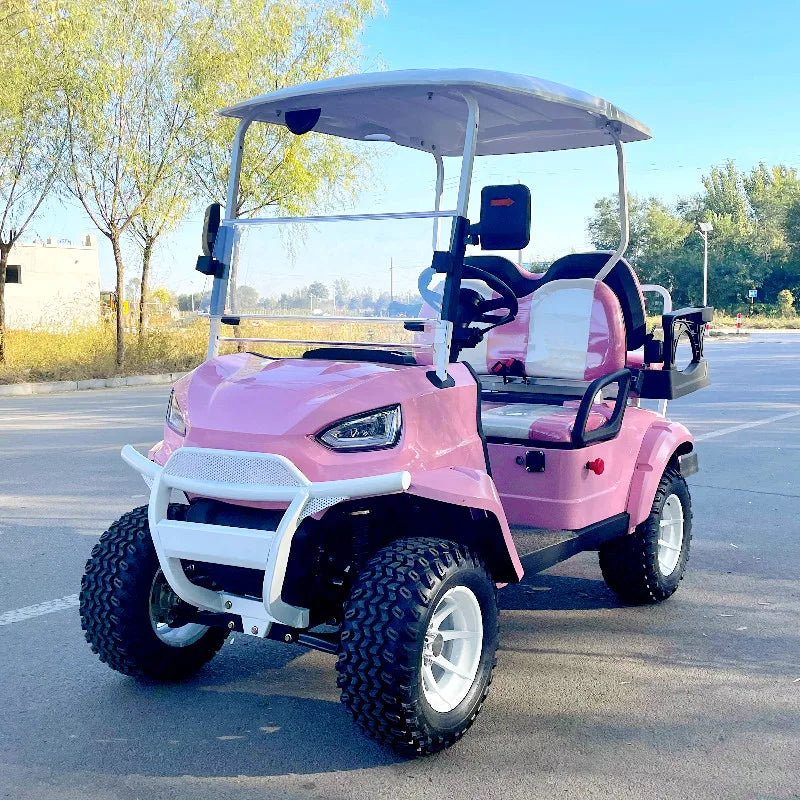 2026 Electric Golf & Off-Road Cart — 60V, 2+2 Seats, CE & DOT Certified Hunting Vehicle