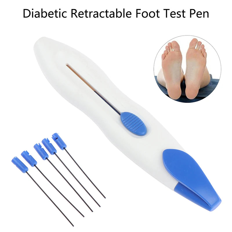 Diabetic Foot Monofilament Test Pen – Retractable Neuropathy Diagnostic Tool for Pressure & Sensation Screening