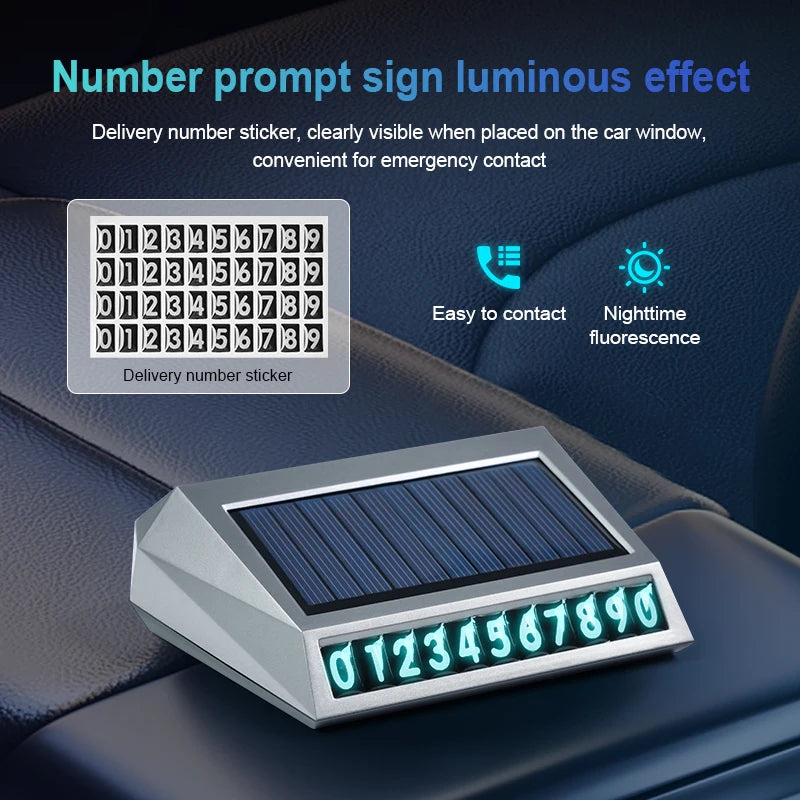 Solar and USB Car Ozone Generator, Dark Grey