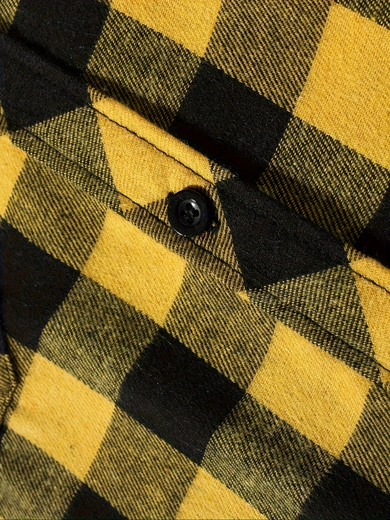 Men's Plaid Hooded Long Sleeve Shirt — Casual Flannel-Style Shirt Jacket
