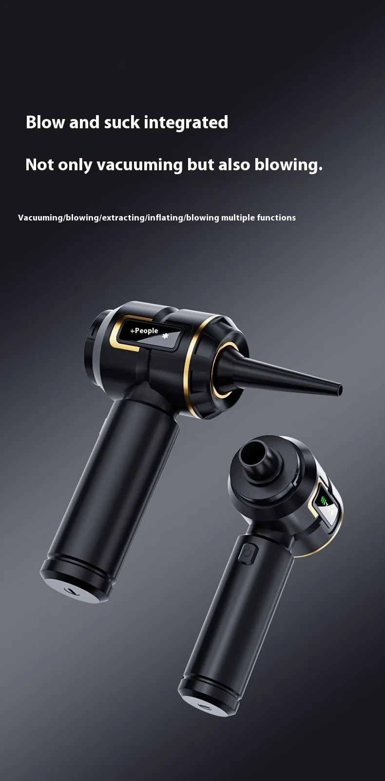 SUITU Cordless Handheld Car Vacuum and Dust Blower
