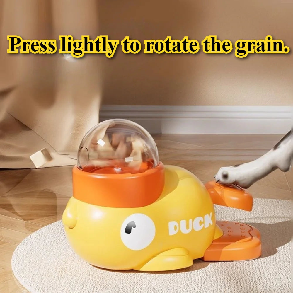 Duck Snack Dispenser Slow Feeder for Small & Medium Dogs